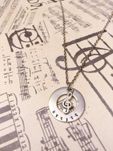 Load image into Gallery viewer, Musician Necklace (Artist Collection) | Guitarist, Pianist, Singer, Drummer, Music Lover