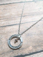 Cargar imagen en el visor de la galería, Strength in Christ Inspired Necklace