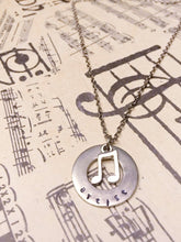 Load image into Gallery viewer, Musician Necklace (Artist Collection) | Guitarist, Pianist, Singer, Drummer, Music Lover
