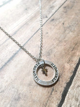 Cargar imagen en el visor de la galería, Strength in Christ Inspired Necklace
