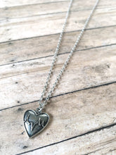 Load image into Gallery viewer, Heartbeat necklace
