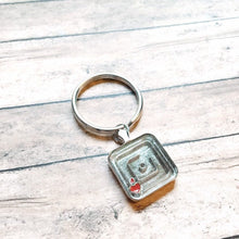 Load image into Gallery viewer, Maze of Hearts Keychain
