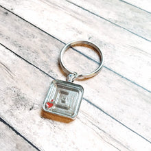 Load image into Gallery viewer, Maze of Hearts Keychain
